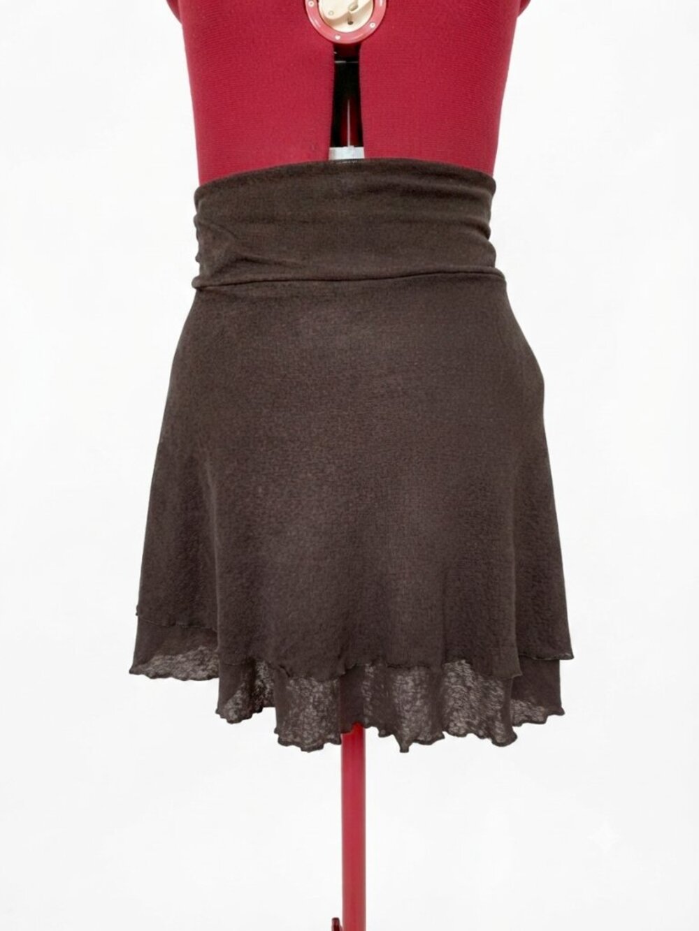 Athletic Works - Espresso Brown Layered Ballet Core Skirt beach – Size Large - Picture 4 of 14